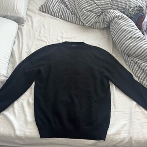 Black XL Naadam cashmere sweater